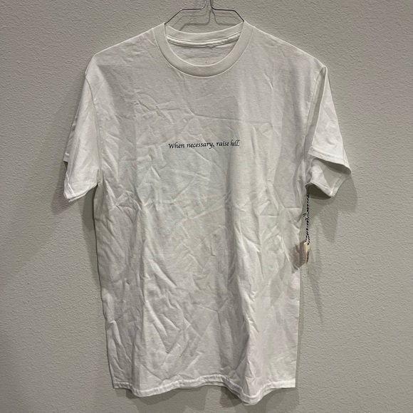 NWT* Heather Harlan Raise Hell Tshirt M 20x29 - Picture 1 of 7